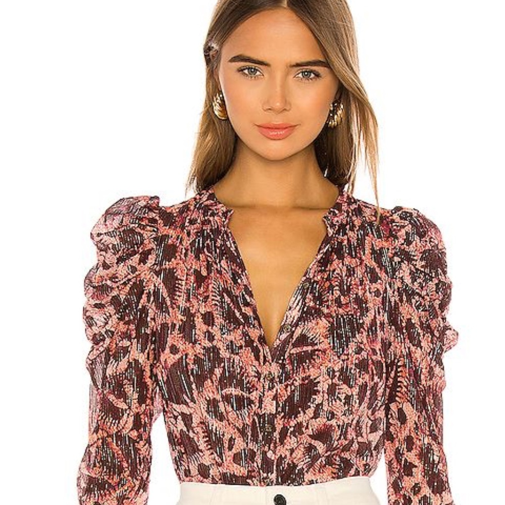 Ulla Johnson Adina Blouse sz US 6 M